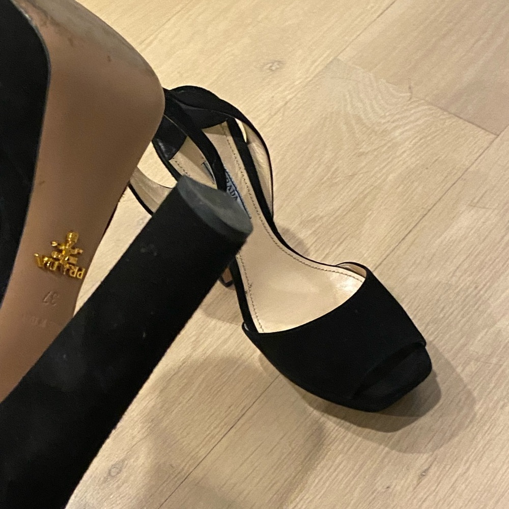 Prada Open Toe Platform’s - image 3